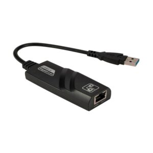 adaptateur reseau gigabit ethernet usb vers rj noir m