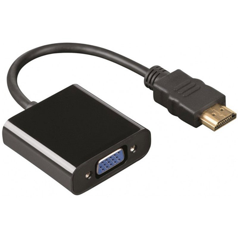 Adaptateur SBOX HDMI M vers VGA F - Noir (AD-HDMI-VGA) 1 adaptateur sbox hdmi m vers vga f noir ad hdmi vga