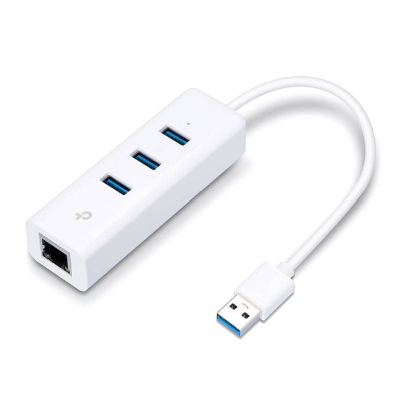 Adaptateur TP-LINK Gigabit avec Hub 3 Ports USB 3.0 3 adaptateur tp link gigabit avec hub ports usb