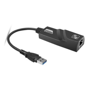 adaptateur usb vers ethernet rj noir jo