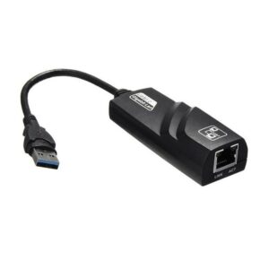 adaptateur usb vers ethernet rj noir kn