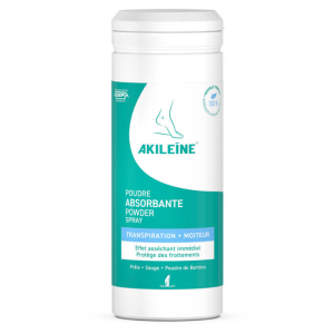 AKILEINE POUDRE ANTI TRANSPIRANTE POUR LES PIEDS 75G 3 akileine poudre anti transpirante pour les pieds g
