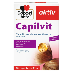 AKTIV CAPILVIT 30 GELULES 2 aktiv capilvit gelules