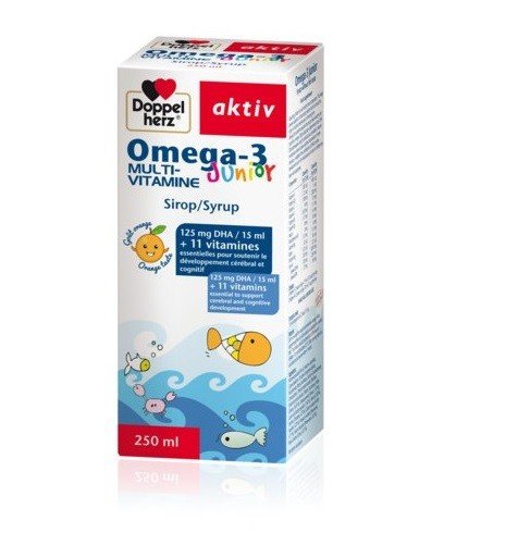 AKTIV OMEGA 3 JUNIOR 250ML 1 aktiv omega junior ml
