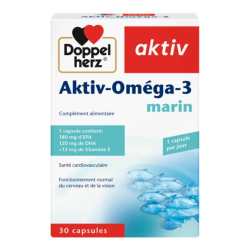 AKTIV OMEGA 3 MARIN 30 CAPSULES 2 aktiv omega marin capsules