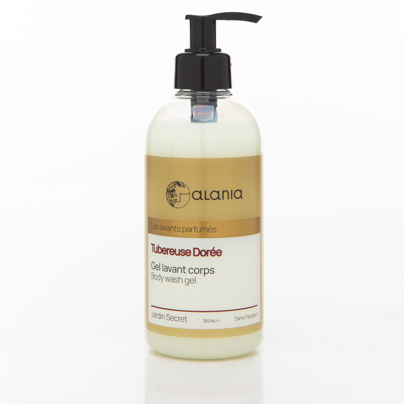 ALANIA GEL LAVANT CORPS TUBEREUSE DOREE 350ML 1 alania gel lavant corps tubereuse doree ml