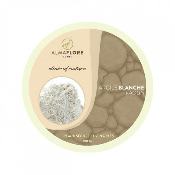ALMAFLORE ARGILE BLANCHE SURFINE 100 G 1 almaflore argile blanche surfine g