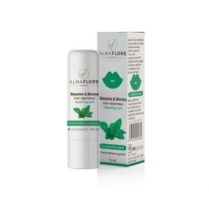 ALMAFLORE BAUME A LEVRES MENTHE 15ML 3 almaflore baume a levres menthe ml