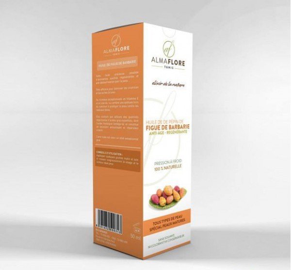 ALMAFLORE HUILE DE FIGUE DE BARBARIE BIO 50ML 1 almaflore huile de figue de barbarie bio ml