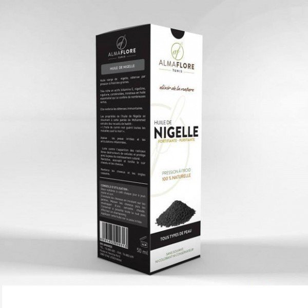 ALMAFLORE HUILE DE NIGELLE BIO 50ML 1 almaflore huile de nigelle bio ml