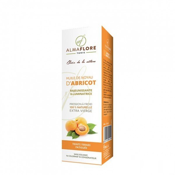 Almaflore Huile végétale de noyau d'abricot, 50ML 1 almaflore huile vegetale de noyau d abricot ml