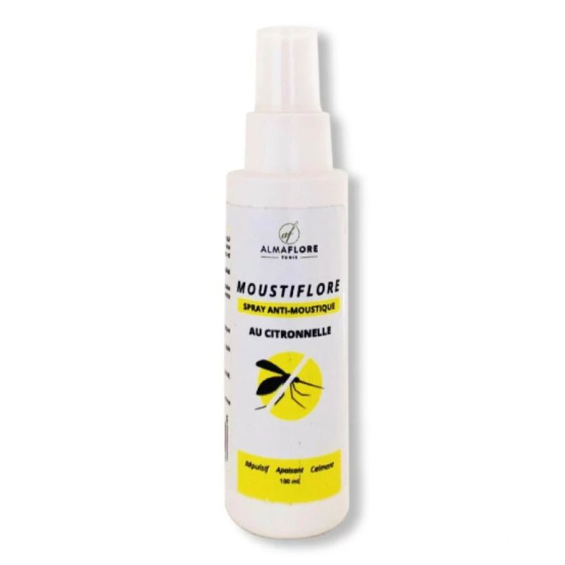 ALMAFLORE MOUSTIFLORE SPRAY ANTI-MOUSTIQUES 100 ML 1 almaflore moustiflore spray anti moustiques ml