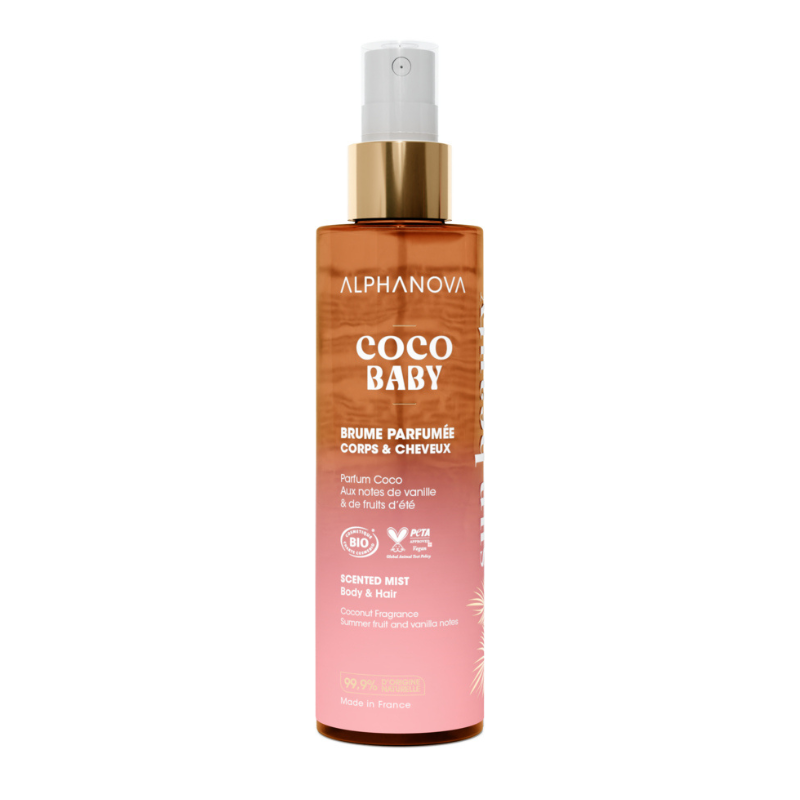 ALPHANOVA BRUME PARFUM PARFUM COCO BABY CHEVEUX & CORPS 100ML 1 alphanova brume parfum parfum coco baby cheveux corps ml