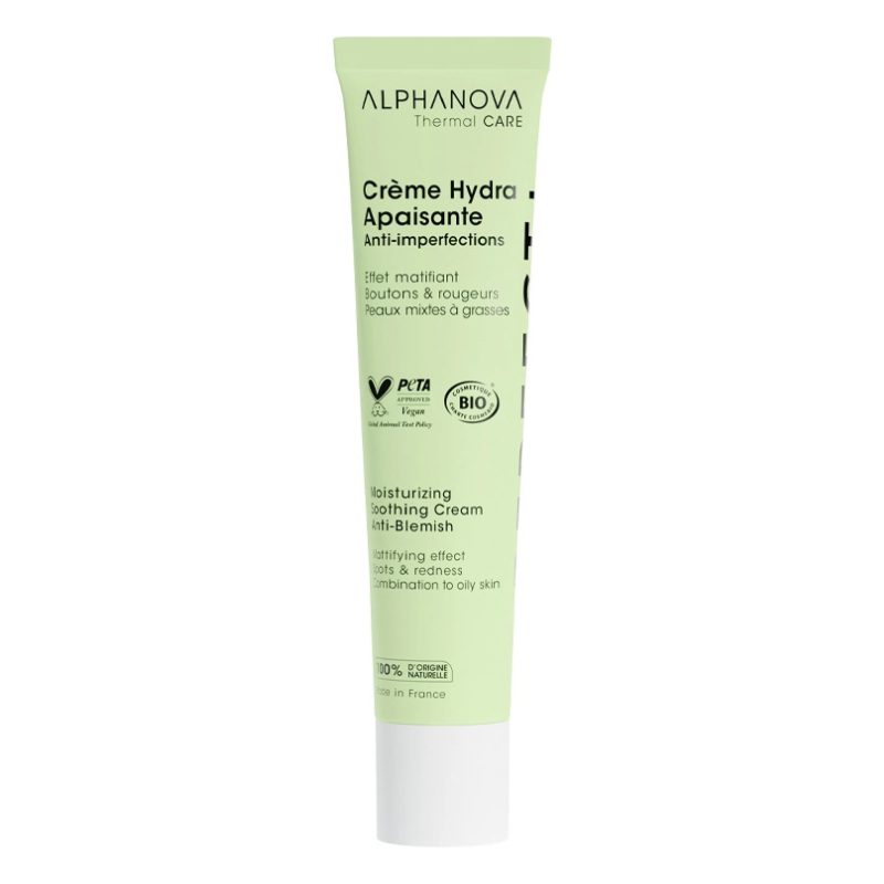 ALPHANOVA THERMAL CARE CREME HYDRA APAISANTE ANTI IMPERFECTIONS PERFECT+ 40ML 1 alphanova thermal care creme hydra apaisante anti imperfections perfect ml