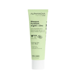 ALPHANOVA THERMAL CARE MASQUE PURIFIANT ARGILE + ZINC PERFECT+ 50ML 2 alphanova thermal care masque purifiant argile zinc perfect ml