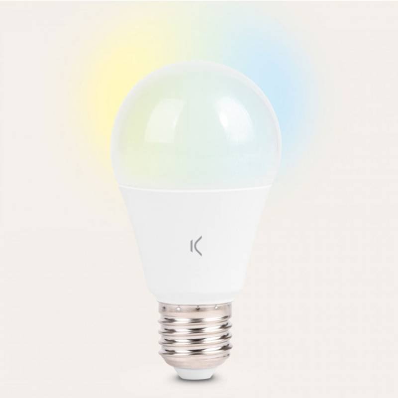 Ampoule KSIX Smart LED Culot A60 Culot E27 RGB+CCT 2 ampoule ksix smart led culot a culot e rgb cct az