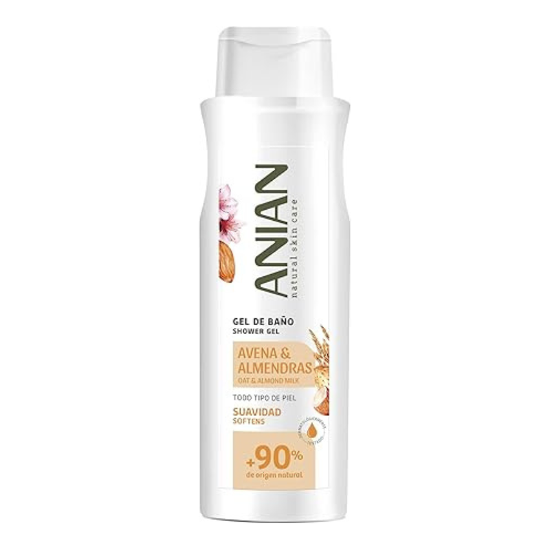 ANIAN GEL DOUCHE AVOINE AMANDES 750ML 1 anian gel douche avoine amandes ml