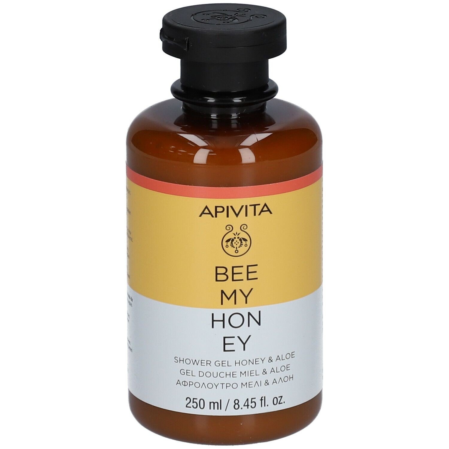 APIVITA BEE MY HONEY GEL DOUCHE MIEL & ALOE 250 ML 1 apivita bee my honey gel douche miel aloe ml