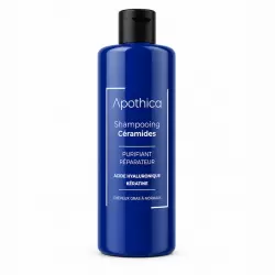 APOTHICA SHAMPOOING CERAMIDES CHEVEUX GRAS À NORMAUX 400ML 4 apothica shampooing ceramides cheveux gras a normaux ml