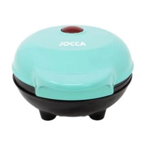 appareil a gaufres jocca funny t watts turquoise