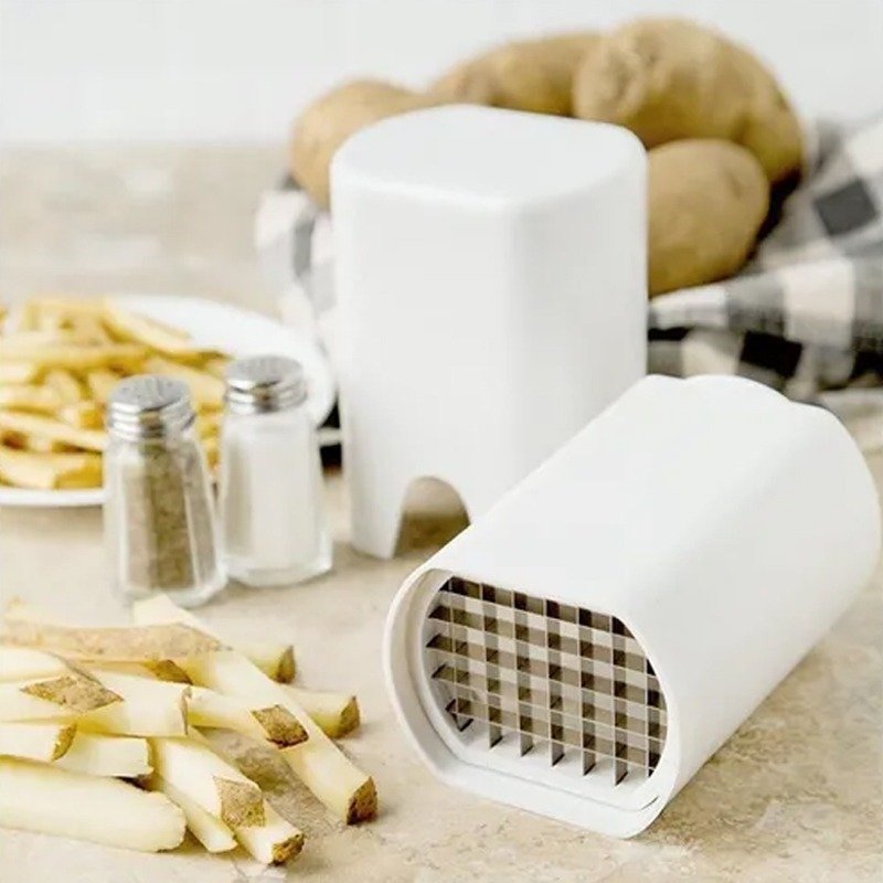 Appareil de Coupe Frites Manuel One Step - Blanc 5 appareil de coupe frites manuel one step blanc