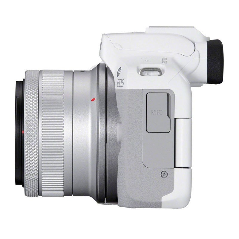 Appareil Photo Hybride CANON EOS R50 24,2 MP + Objectif RF-S 18-45 S - Blanc 4 appareil photo hybride canon eos r objectif rf s s blanc carte memoire