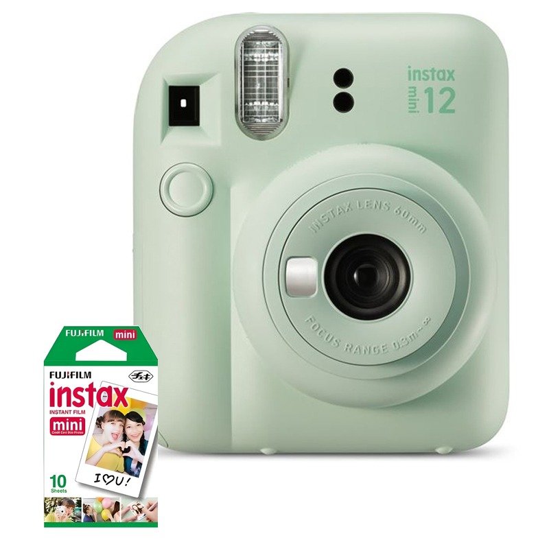 Appareil Photo Instantané FUJIFILM INSTAX Mini 12 - Vert 1 appareil photo instantane fujifilm instax mini vert q