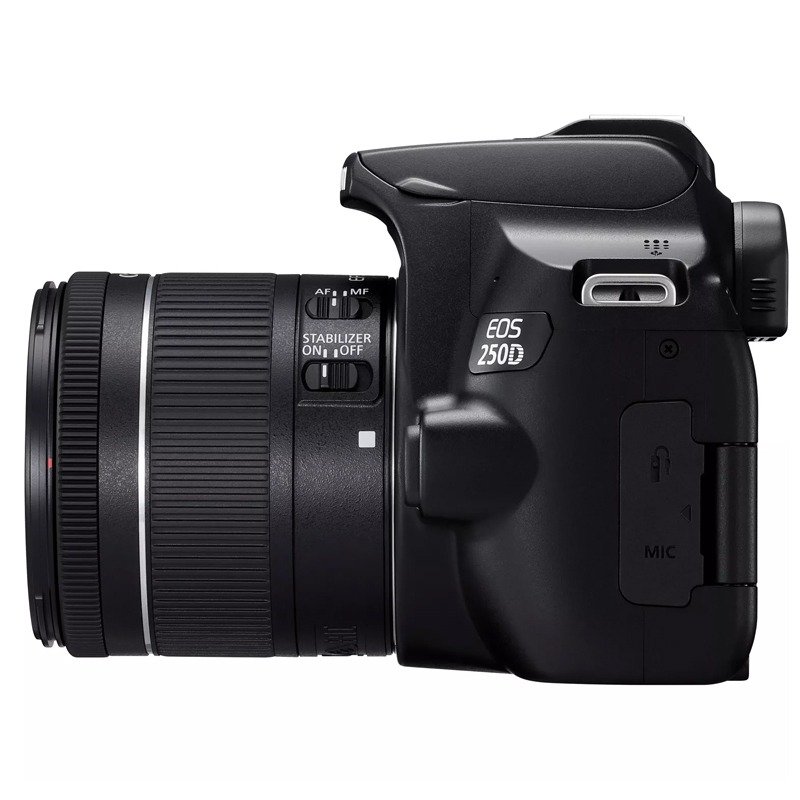 Appareil Photo Reflex CANON EOS 250D + Objectif 18-55 mm IS - Noir 5 appareil photo reflex canon eos d objectif mm noir