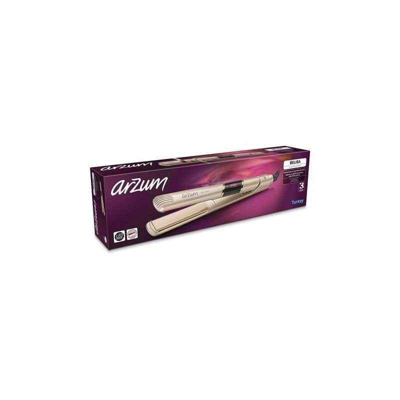 Lisseur Céramique Kératine ARZUM AR5024 Belisa - Gold 7 ar