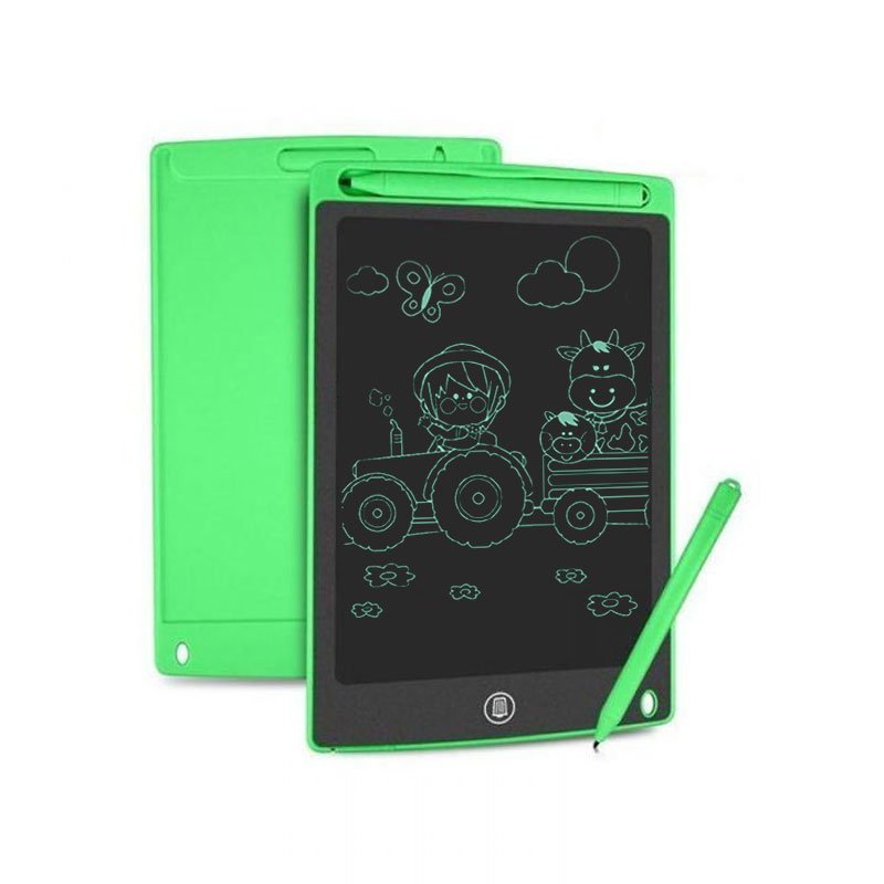 Ardoise Magique LCD 10'' Pour Enfant - Vert 1 ardoise magique lcd pour enfant vert