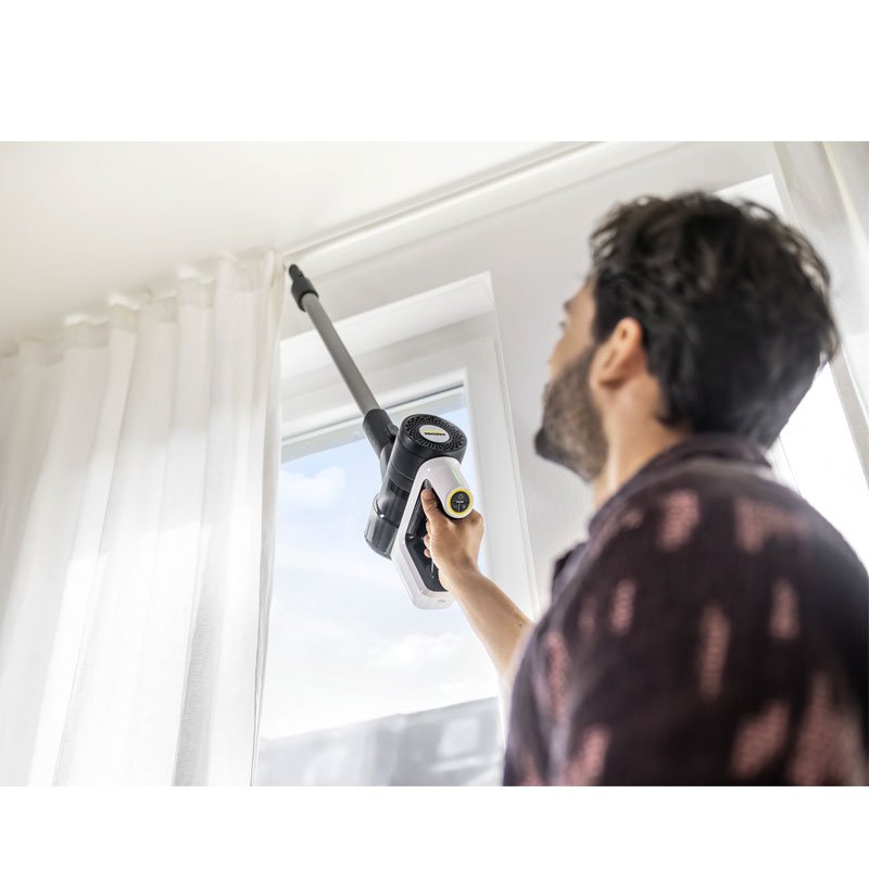 Aspirateur Balai Sans Fil KÄRCHER VCS 3 Nano Complete - Blanc&Noir 4 aspirateur balai sans fil karcher vcs nano complete blanc noir