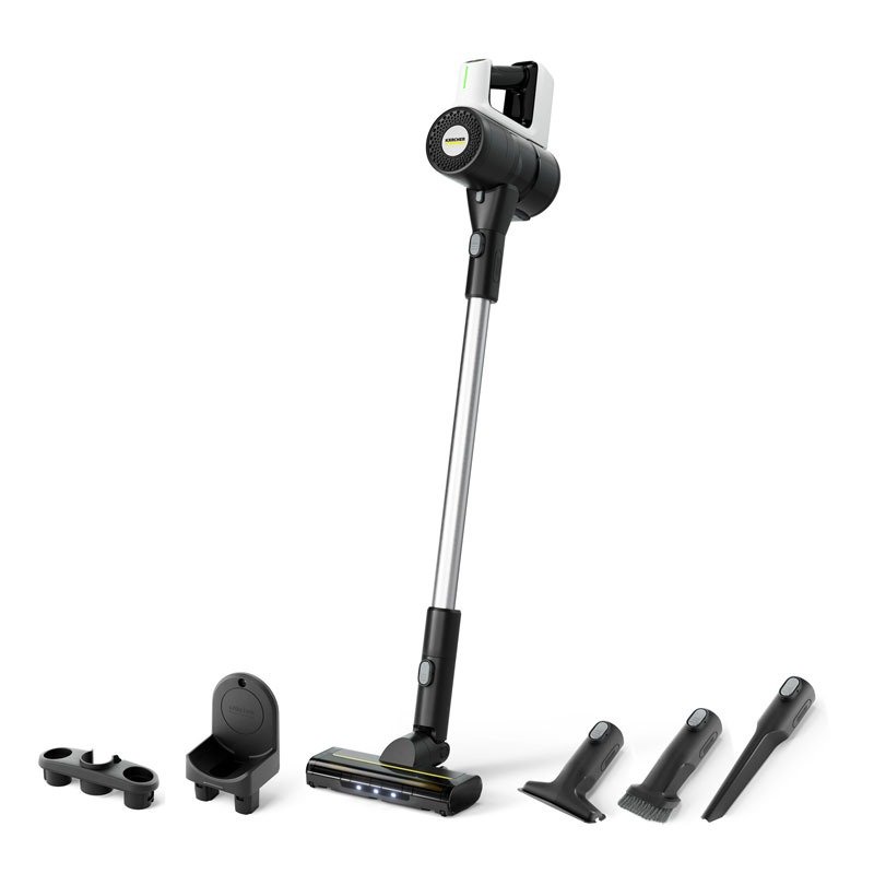 Aspirateur Balai Sans Fil KÄRCHER VCS 3 Nano Complete - Blanc&Noir 1 aspirateur balai sans fil karcher vcs nano complete blanc noir