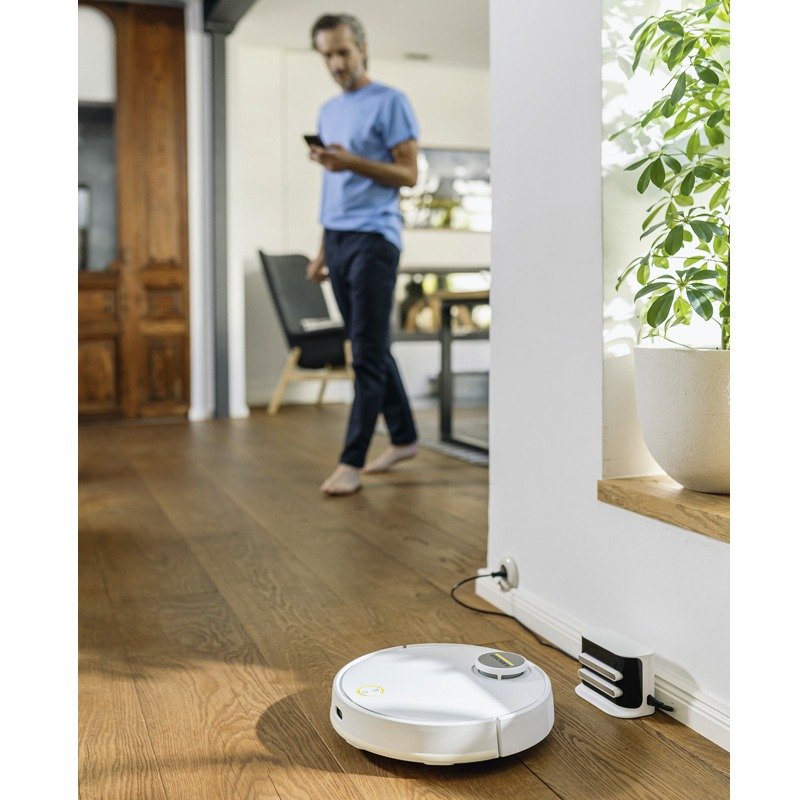 Aspirateur Robot KÄRCHER RCV 3 - Blanc 5 aspirateur robot karcher rcv blanc