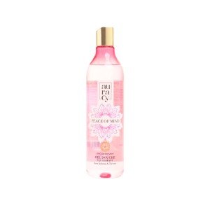AURACY PEACE OF MIND GEL DOUCHE EQUILIBRANT ROSE INDIENNE&THE VERT 400ML 3 auracy peace of mind gel douche equilibrant rose indiennethe vertml