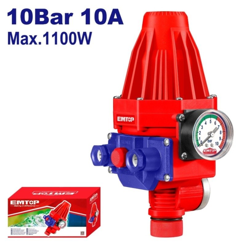 Automate de Pompe Economie 10Bar 10A EMTOP EAPC1201 2 automate de pompe economie bar a emtop eapc