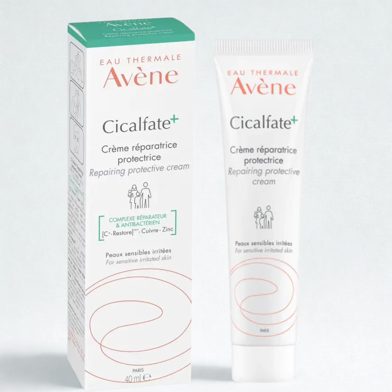 AVENE CICALFATE+ CREME REPARATRICE PROTECTRICE 40ML 1 avene cicalfate creme reparatrice protectrice ml