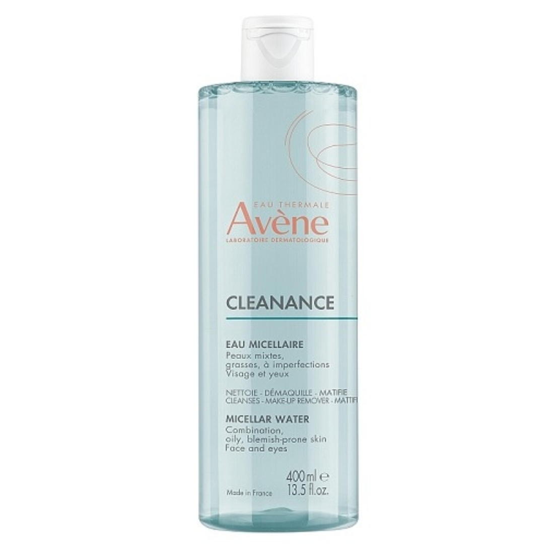 AVENE CLEANANCE EAU MICELLAIRE 400ML 1 avene cleanance eau micellaire ml