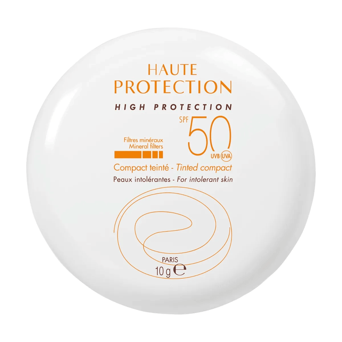 AVENE HAUTE PROTECTION SPF50 COMPACT TEINTE BEIGE SABLE 10G 3 avene haute protection spf compact teinte beige sable g
