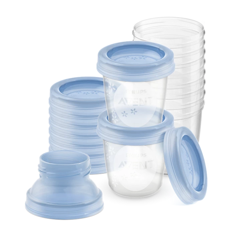 AVENT BOITE DE CONSERVATION LAIT MATERNEL REUTILISABLES 10X180ML SCF618/10 3 avent boite de conservation lait maternel reutilisables xml