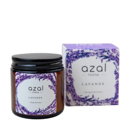AZAL BOUGIE PARFUMEE LAVANDE 2 azal bougie parfumee lavande
