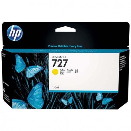 Cartouche d'encre Original DesignJet HP 727 130 ml - Jaune 1 bpa