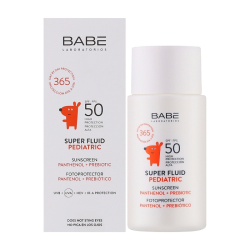 BABE SUPER FLUID PEDIATRIC 50 SPF 50ML 2 babe super fluid pediatric spf ml