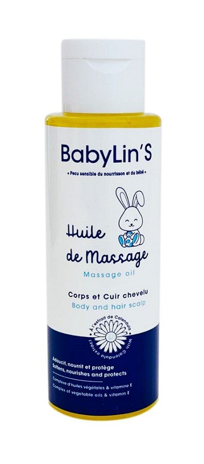 BABYLINS HUILE DE MASSAGE 100ML 1 babylins huile de massage ml