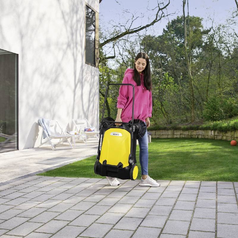Balayeuse Mécanique Kärcher S 4 - Noir et Jaune 3 balayeuse mecanique karcher s noir et jaune u
