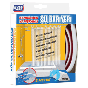 bandes de blocage d eau boss tape auto adhesives de douche metres blanc