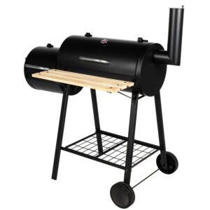 barbecue charbon somagic fumoir noir