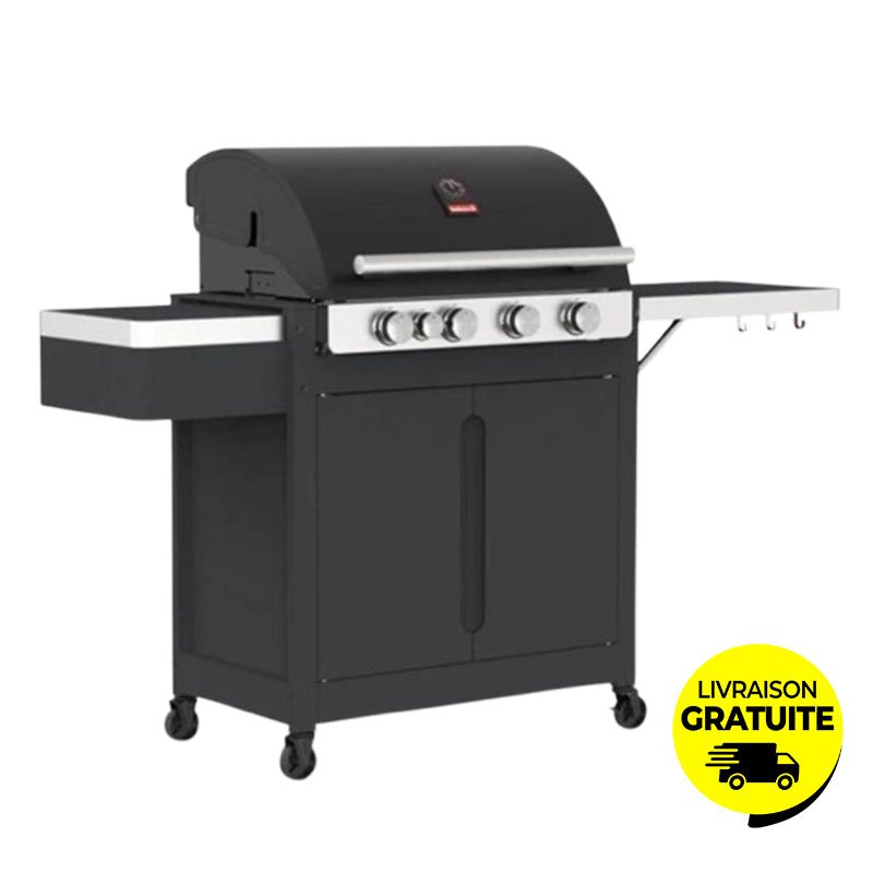 Barbecue à Gaz BARBECOOK Stella 4311 - Noir 1 barbecue gaz barbecook stella noir