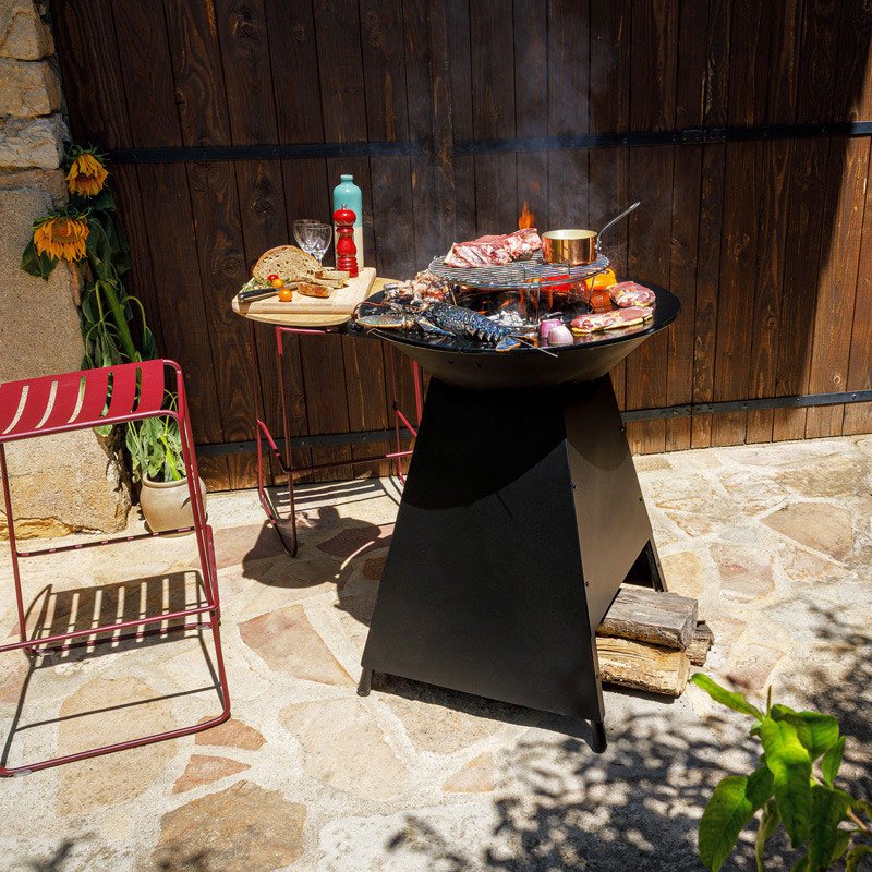 Barbecue A Charbon SOMAGIC Braséro - Noir 8 barbecue a charbon somagic bras ro noir