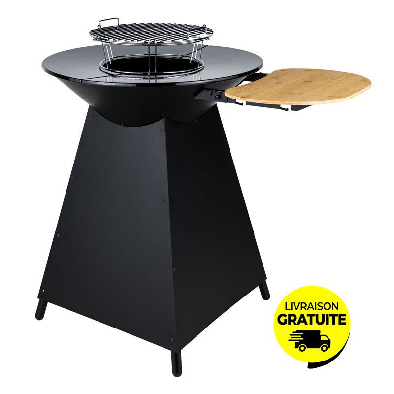 Barbecue A Charbon SOMAGIC Braséro - Noir 1 barbecue a charbon somagic bras ro noir