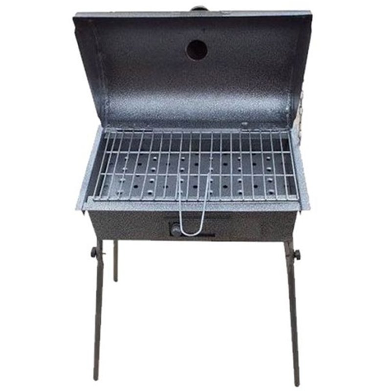 Barbecue Avec Couvercle 80x50 cm 2 barbecue b